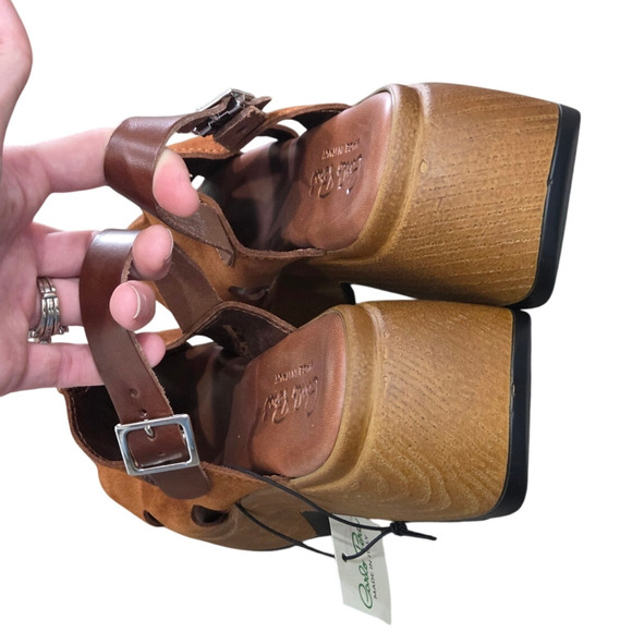 Carlo Pera Women's Clogs Sandals Size 38 Comfort Suede Made in Italy - NEW - Picture 6 of 11